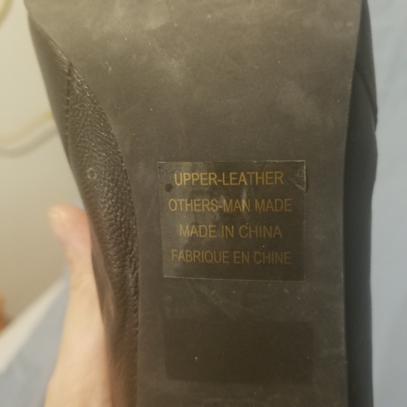 Greenwich village women's brown leather stiletto heel ankle booties - Picture 8 of 12